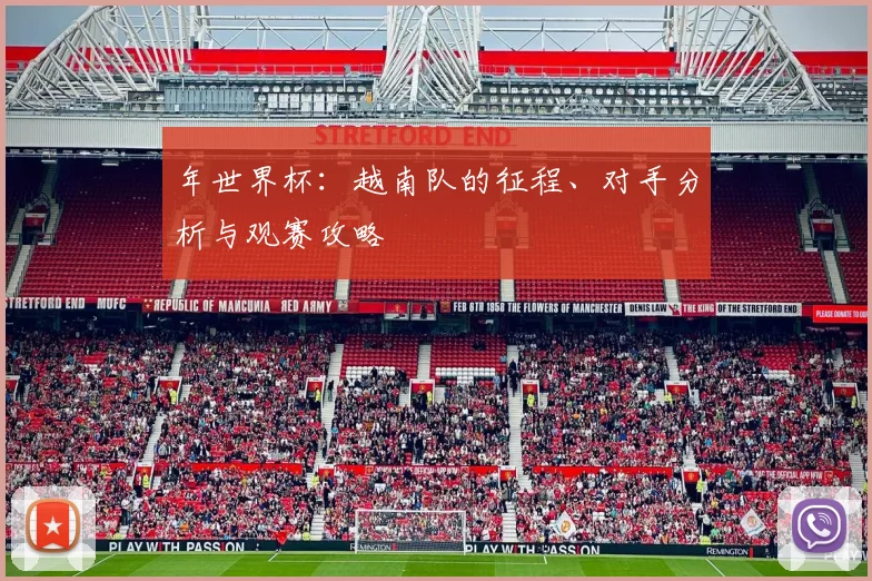 年世界杯：越南队的征程、对手分析与观赛攻略