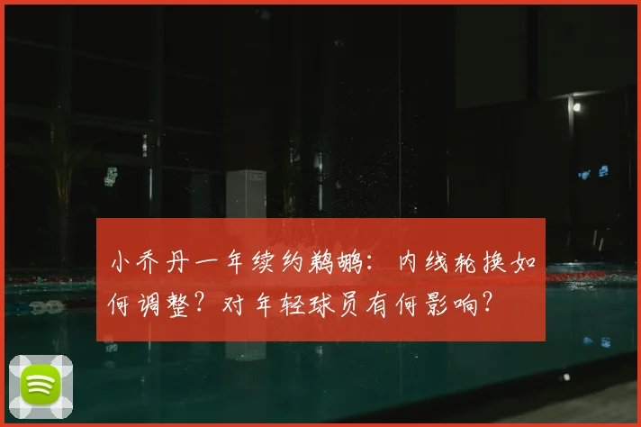 小乔丹一年续约鹈鹕:内线轮换如何调整?对年轻球员有何影响?